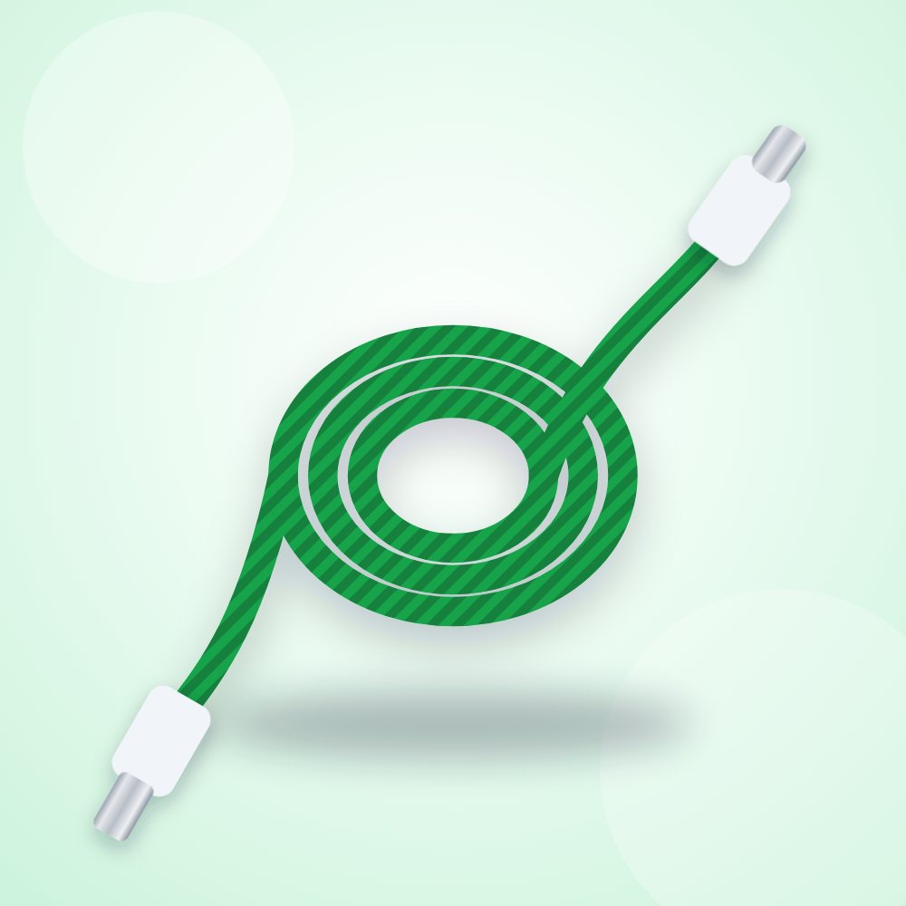 USB-C & Lightning cables (illustration)