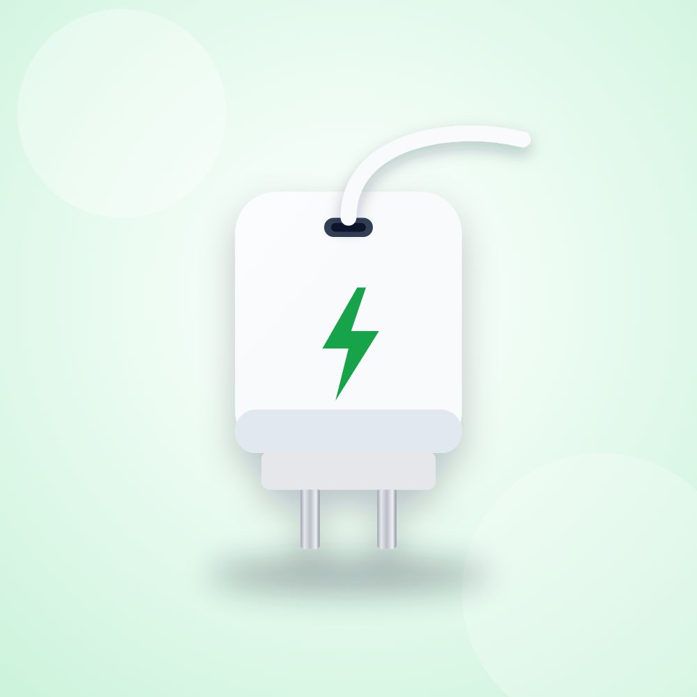 Fast wall chargers (illustration)