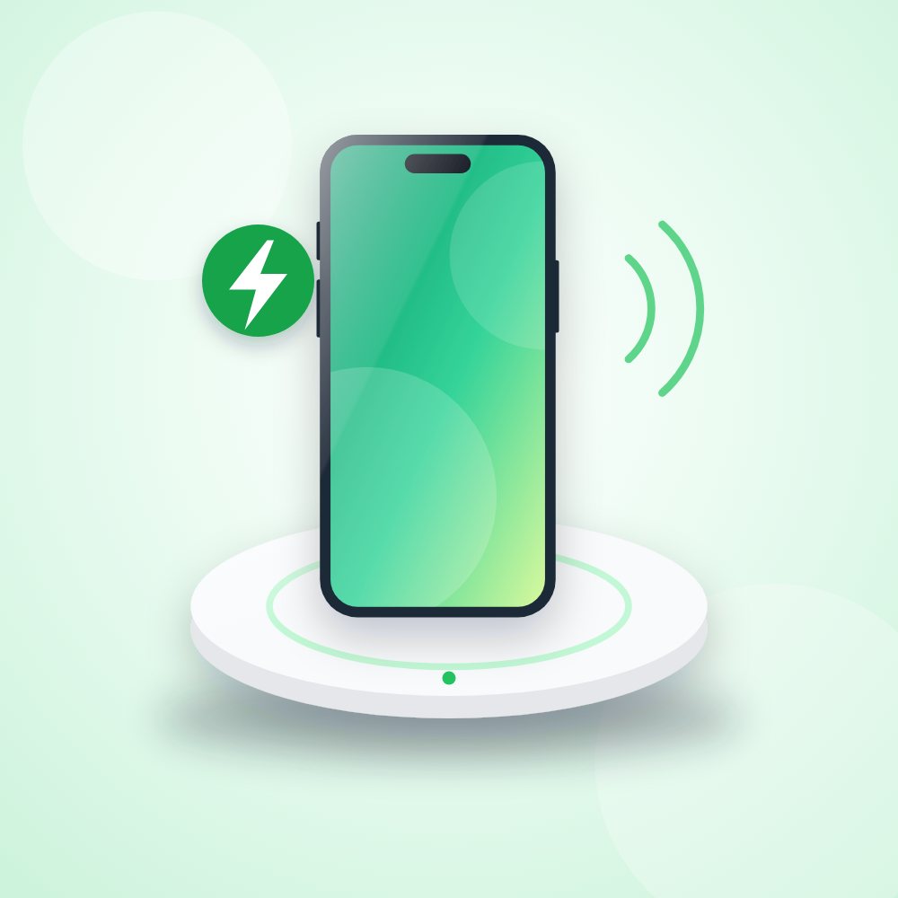 Wireless chargers (illustration)